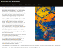 Tablet Screenshot of mariannedenotter.nl